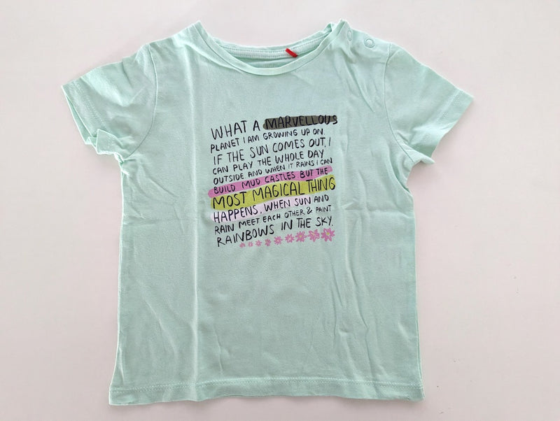 T-Shirt - S.Oliver, Mädchen Gr.80/86
