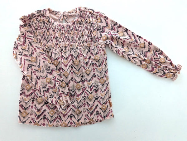 Langarmshirt mit Glitzer - Noppies Baby, Mädchen Gr.86