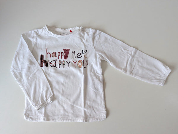 Langarmshirt, happy me - S.Oliver, Mädchen Gr.86/92