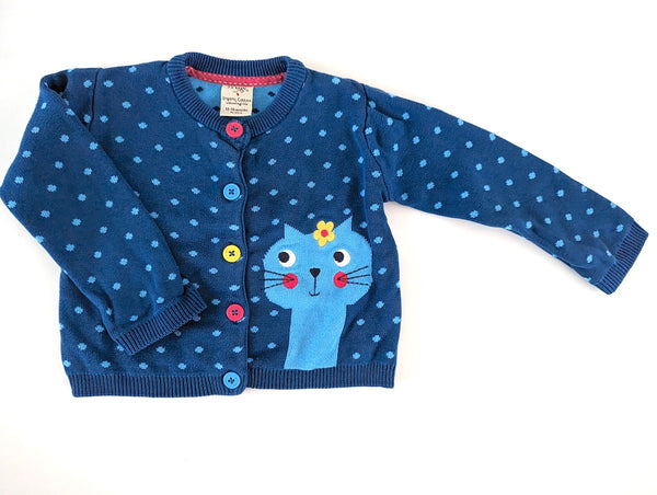 Organic Strickjacke - Frugi, Mädchen Gr.80/86