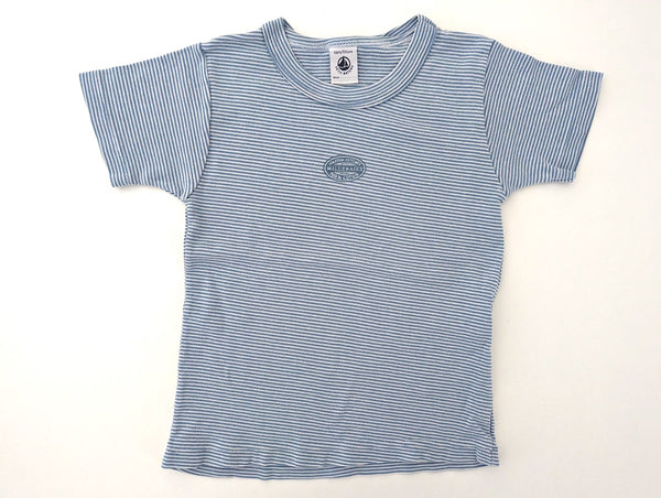 Basic T-Shirt - Petit Bateau, Junge Gr.104/110