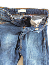 Jeans mit Blumen -Mango, Mädchen Gr.80/86