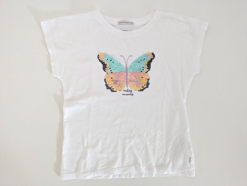 T-Shirt, Schmetterling - Tom Tailor, Gr.104/110