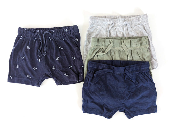 4er Pack, Basic Jerseyshorts - H&M, Unisex Gr.56