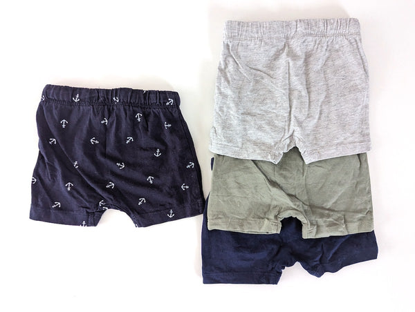 4er Pack, Basic Jerseyshorts - H&M, Unisex Gr.56