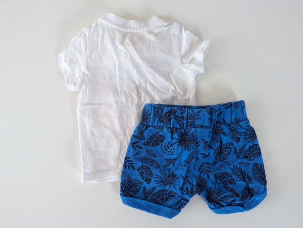 2er Set Stay cool, T-Shirt mit Shorts - C&A, Junge Gr.56/62