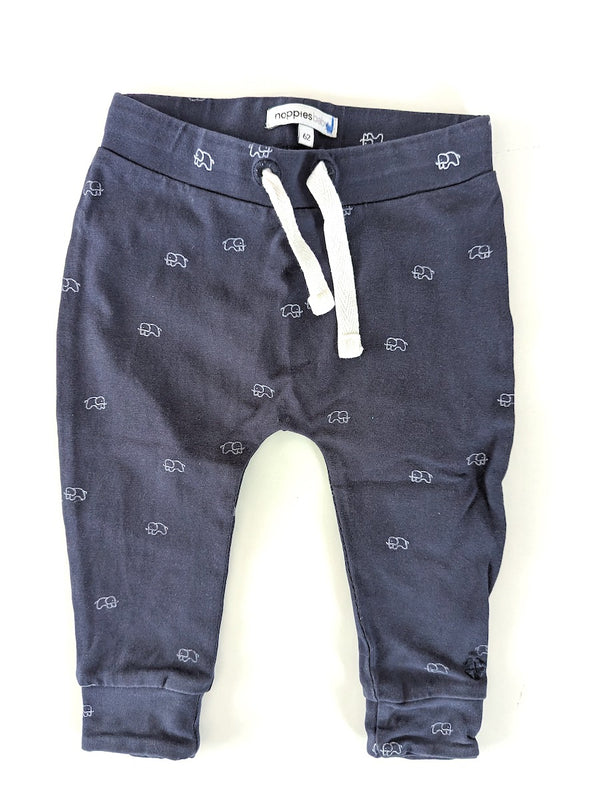 Stoffhöschen, kleiner Elefant - Noppies, Unisex Gr.62