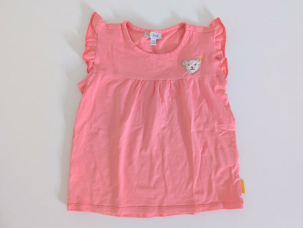 T-Shirt mit Flügelärmel  - Steiff, Mädchen Gr.104