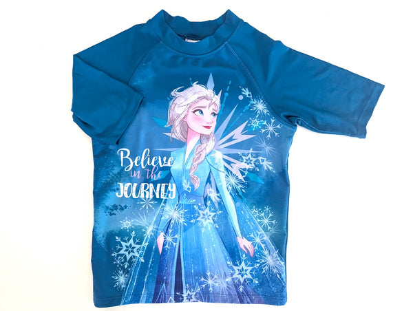 *Neuwertig* UV Shirt kurzarm, Frozen - Frozen II, Mädchen Gr.122/128