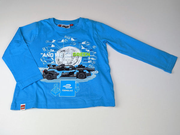 *Neuwertig* Langarmshirt, And we go green - Lego, Gr.92