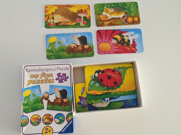 My first Puzzles, Tiere im Garten - Ravensburger, ab 2 Jahre