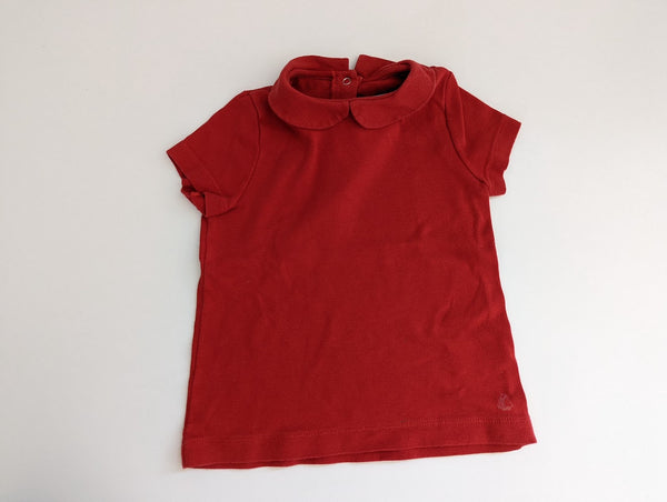 T-Shirt mit Rundkragen - Petit Bateau, Gr.98