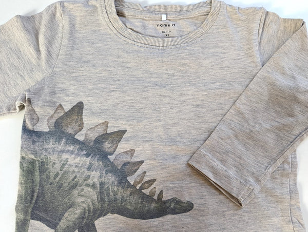 Langarmshirt, Dino - Name it, Junge Gr.92