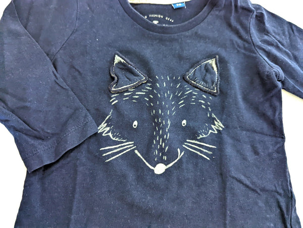 Langarmshirt, der Fuchs - Tom Tailor, Junge Gr.74