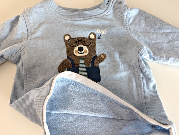 Pullover, Dad the Bear - Baby Club, Unisex Gr.68