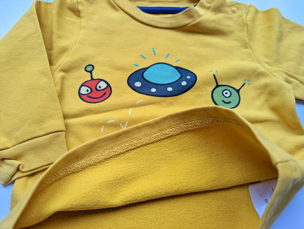 Sweatshirt, Ufo- Jako-o, Gr.68/74