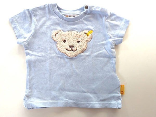 T-Shirt mit Bär - Steiff, Unisex Gr.62