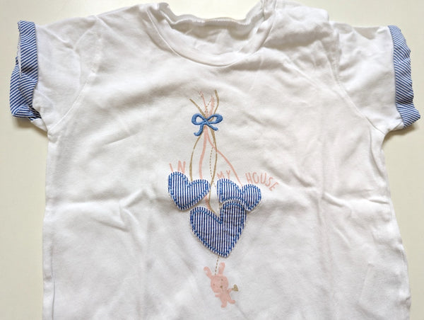 T-Shirt, In my House - Benetton Baby, Mädchen Gr.74