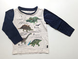 Langarmshirt, Dinosaurier - Name it, Junge Gr.92