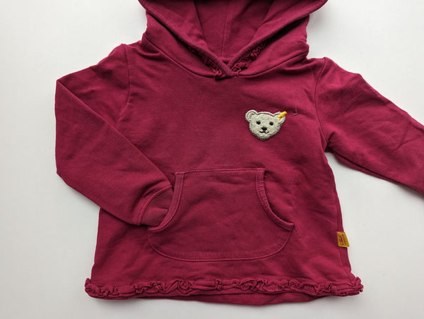 Sweatshirt mit Kapuze - Steiff, Mädchen Gr.68