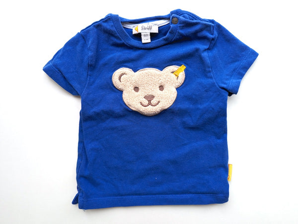 T-Shirt mit Bär - Steiff, Junge Gr.62